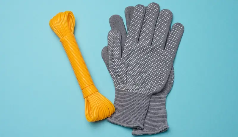 Ships in a maritime port during sunset.