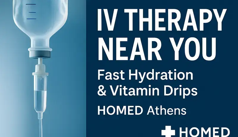 Homed-IV Therapy Near You – Fast, Painless Hydration & Vitamin Drip at HOMED Clinic