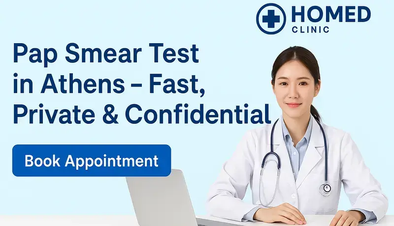 Homed-Pap Smear Test in Athens – Affordable, Fast & Confidential Screening