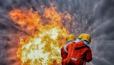 Homed-Facial airway burns