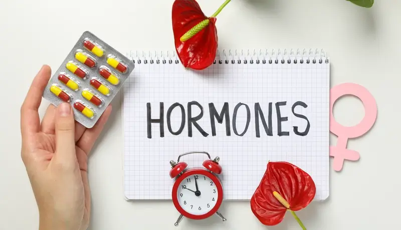 The concept of treatment with hormonal drugs.